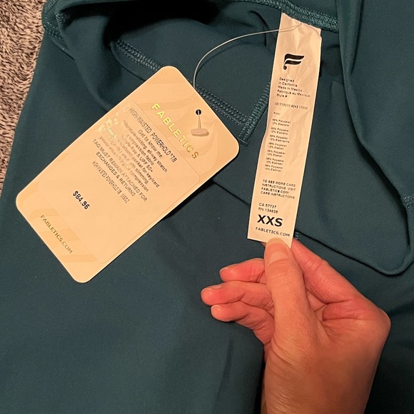 Fabletics 7/8 High waisted power hold leggings - Picture 2 of 5